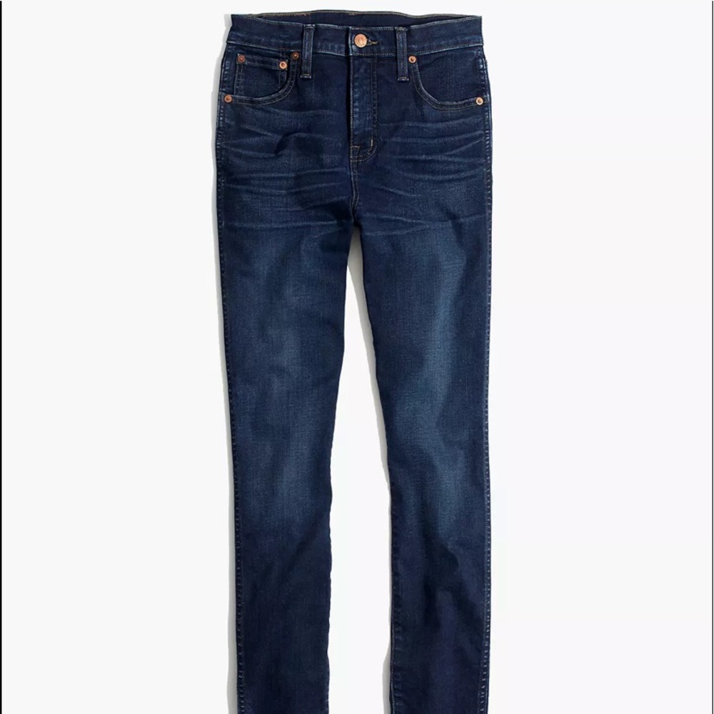 Madewell 10” high rise skinny jeans